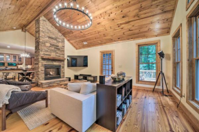 Secluded Sapphire Chalet with Game Room and Decks
